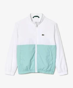 Lacoste Girl Clothing-Kids' High Neck Colour-Block Jacket