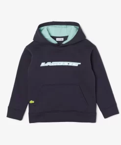 Lacoste Girl Clothing-Kids' Hoodie With Contrast Branding