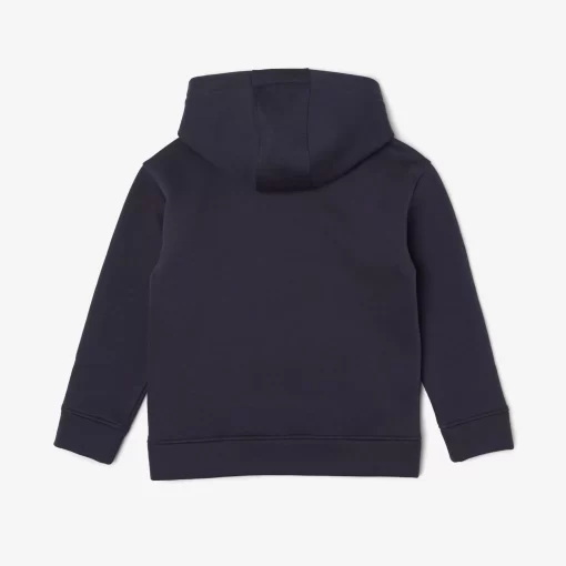 Lacoste Girl Clothing-Kids' Hoodie With Contrast Branding