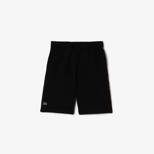 Lacoste Girl Clothing-Kids' Organic Brushed Cotton Fleece Shorts