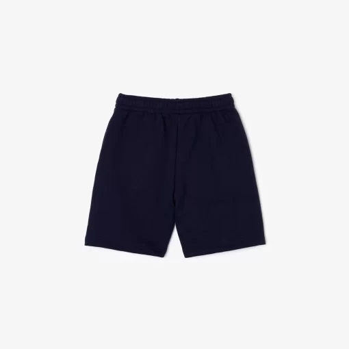 Lacoste Girl Clothing-Kids' Organic Brushed Cotton Fleece Shorts