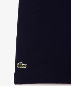 Lacoste Girl Clothing-Kids' Organic Brushed Cotton Fleece Shorts