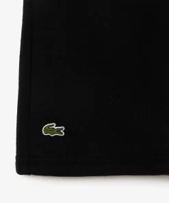 Lacoste Girl Clothing-Kids' Organic Brushed Cotton Fleece Shorts