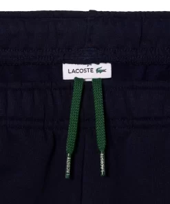 Lacoste Girl Clothing-Kids' Organic Brushed Cotton Fleece Shorts