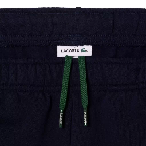 Lacoste Girl Clothing-Kids' Organic Brushed Cotton Fleece Shorts