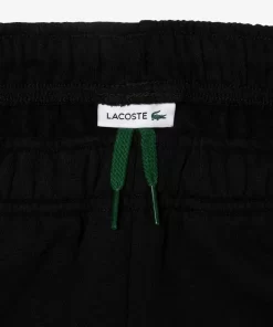 Lacoste Girl Clothing-Kids' Organic Brushed Cotton Fleece Shorts