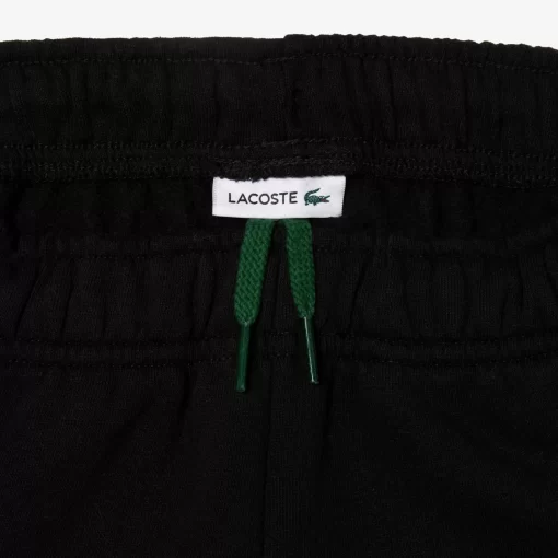 Lacoste Girl Clothing-Kids' Organic Brushed Cotton Fleece Shorts