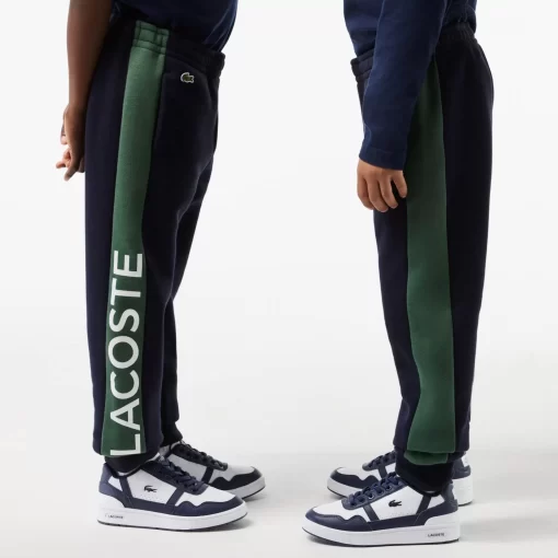 Lacoste Boy Clothing-Kids' Organic Cotton And Recycled Polyester Track Pants