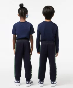 Lacoste Boy Clothing-Kids' Organic Cotton And Recycled Polyester Track Pants