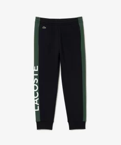 Lacoste Boy Clothing-Kids' Organic Cotton And Recycled Polyester Track Pants