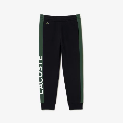 Lacoste Boy Clothing-Kids' Organic Cotton And Recycled Polyester Track Pants