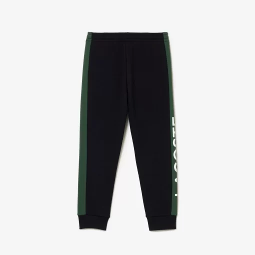 Lacoste Boy Clothing-Kids' Organic Cotton And Recycled Polyester Track Pants