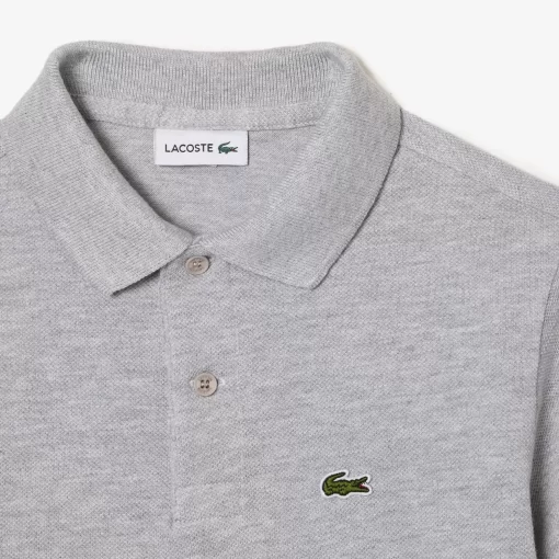 Lacoste Boy Clothing-Kids' Organic Cotton Pique Colourblock Polo Shirt