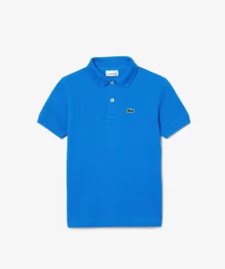 Lacoste Girl Clothing-Kids' Regular Fit Petit Pique Polo Shirt