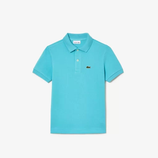 Lacoste Girl Clothing-Kids' Regular Fit Petit Pique Polo Shirt