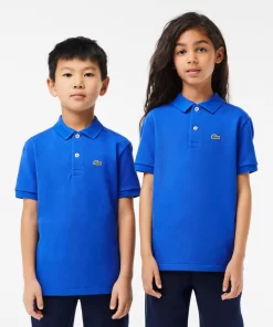 Lacoste Clothing-Kids' Regular Fit Petit Pique Polo Shirt