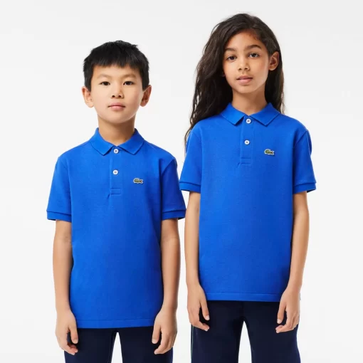 Lacoste Clothing-Kids' Regular Fit Petit Pique Polo Shirt