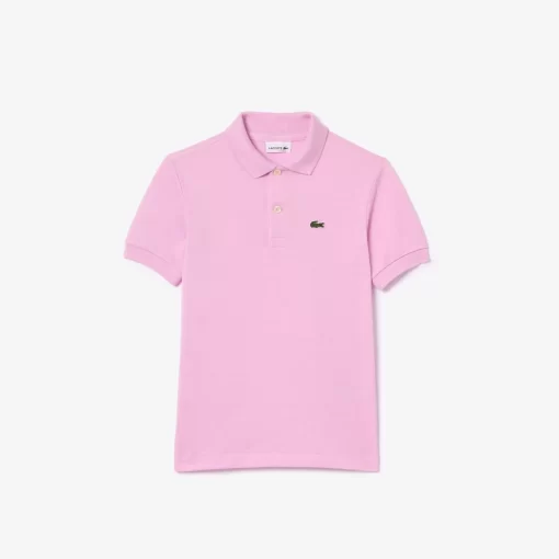 Lacoste Clothing-Kids' Regular Fit Petit Pique Polo Shirt