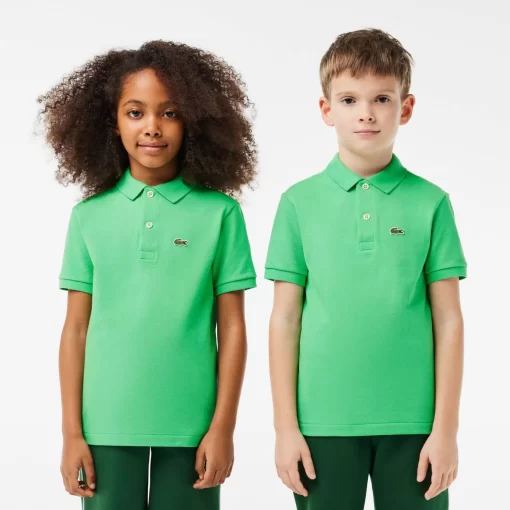 Lacoste Clothing-Kids' Regular Fit Petit Pique Polo Shirt