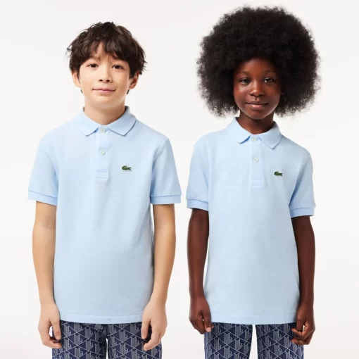 Lacoste Clothing-Kids' Regular Fit Petit Pique Polo Shirt