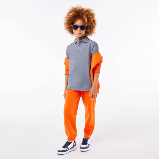 Lacoste Girl Clothing-Kids' Regular Fit Petit Pique Polo Shirt