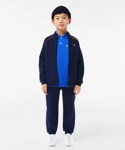 Lacoste Clothing-Kids' Regular Fit Petit Pique Polo Shirt