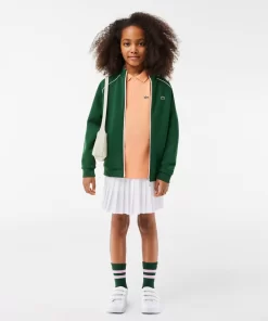 Lacoste Girl Clothing-Kids' Regular Fit Petit Pique Polo Shirt