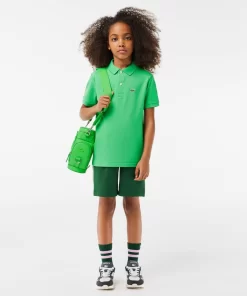 Lacoste Clothing-Kids' Regular Fit Petit Pique Polo Shirt