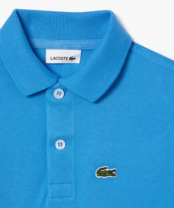 Lacoste Clothing-Kids' Regular Fit Petit Pique Polo Shirt