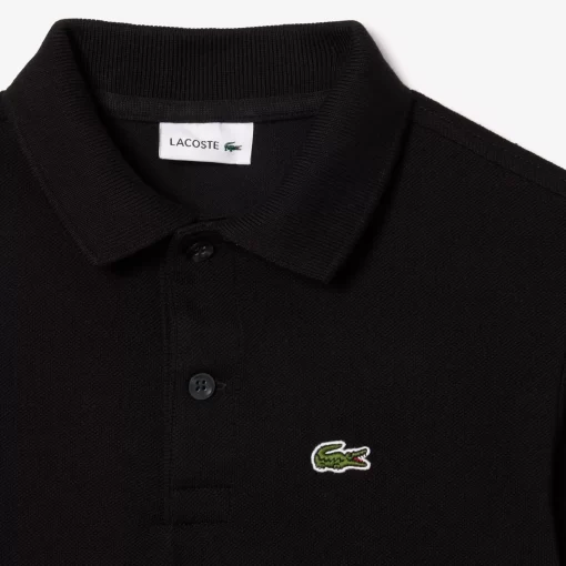 Lacoste Girl Clothing-Kids' Regular Fit Petit Pique Polo Shirt