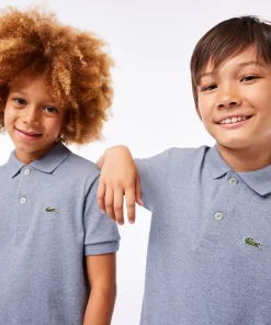 Lacoste Girl Clothing-Kids' Regular Fit Petit Pique Polo Shirt