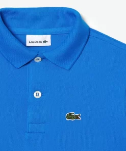 Lacoste Girl Clothing-Kids' Regular Fit Petit Pique Polo Shirt