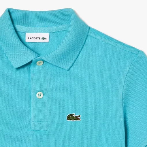 Lacoste Girl Clothing-Kids' Regular Fit Petit Pique Polo Shirt