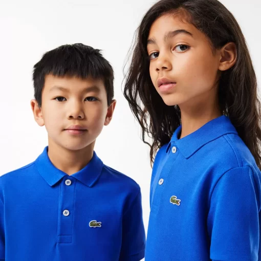 Lacoste Clothing-Kids' Regular Fit Petit Pique Polo Shirt