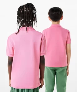 Lacoste Girl Clothing-Kids' Regular Fit Petit Pique Polo Shirt