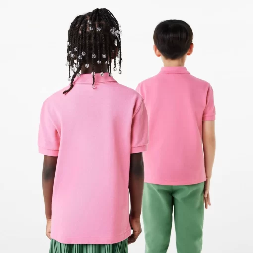 Lacoste Girl Clothing-Kids' Regular Fit Petit Pique Polo Shirt