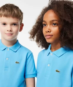 Lacoste Girl Clothing-Kids' Regular Fit Petit Pique Polo Shirt