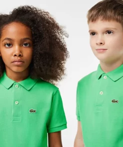 Lacoste Clothing-Kids' Regular Fit Petit Pique Polo Shirt