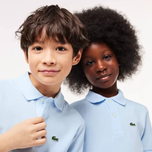 Lacoste Clothing-Kids' Regular Fit Petit Pique Polo Shirt