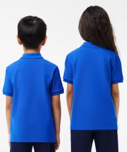 Lacoste Clothing-Kids' Regular Fit Petit Pique Polo Shirt