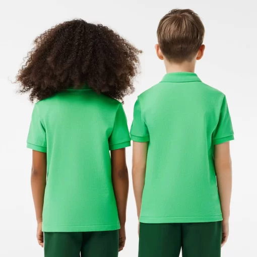 Lacoste Clothing-Kids' Regular Fit Petit Pique Polo Shirt