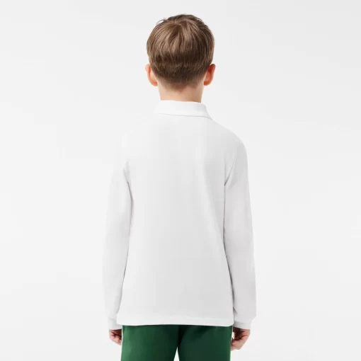 Lacoste Boy Clothing-Kids' Regular Fit Petit Pique Polo Shirt