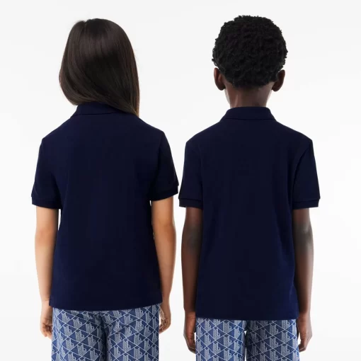 Lacoste Girl Clothing-Kids' Regular Fit Petit Pique Polo Shirt