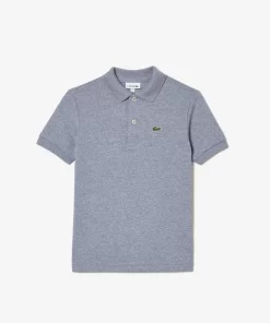 Lacoste Girl Clothing-Kids' Regular Fit Petit Pique Polo Shirt