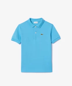 Lacoste Girl Clothing-Kids' Regular Fit Petit Pique Polo Shirt