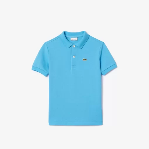 Lacoste Girl Clothing-Kids' Regular Fit Petit Pique Polo Shirt