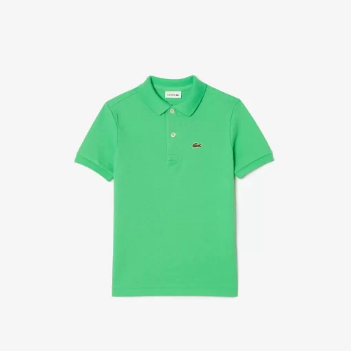 Lacoste Clothing-Kids' Regular Fit Petit Pique Polo Shirt