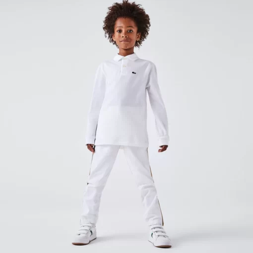 Lacoste Boy Clothing-Kids' Regular Fit Petit Pique Polo Shirt