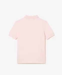 Lacoste Girl Clothing-Kids' Regular Fit Petit Pique Polo Shirt