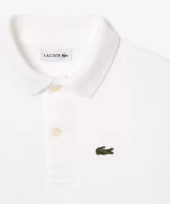 Lacoste Girl Clothing-Kids' Regular Fit Petit Pique Polo Shirt